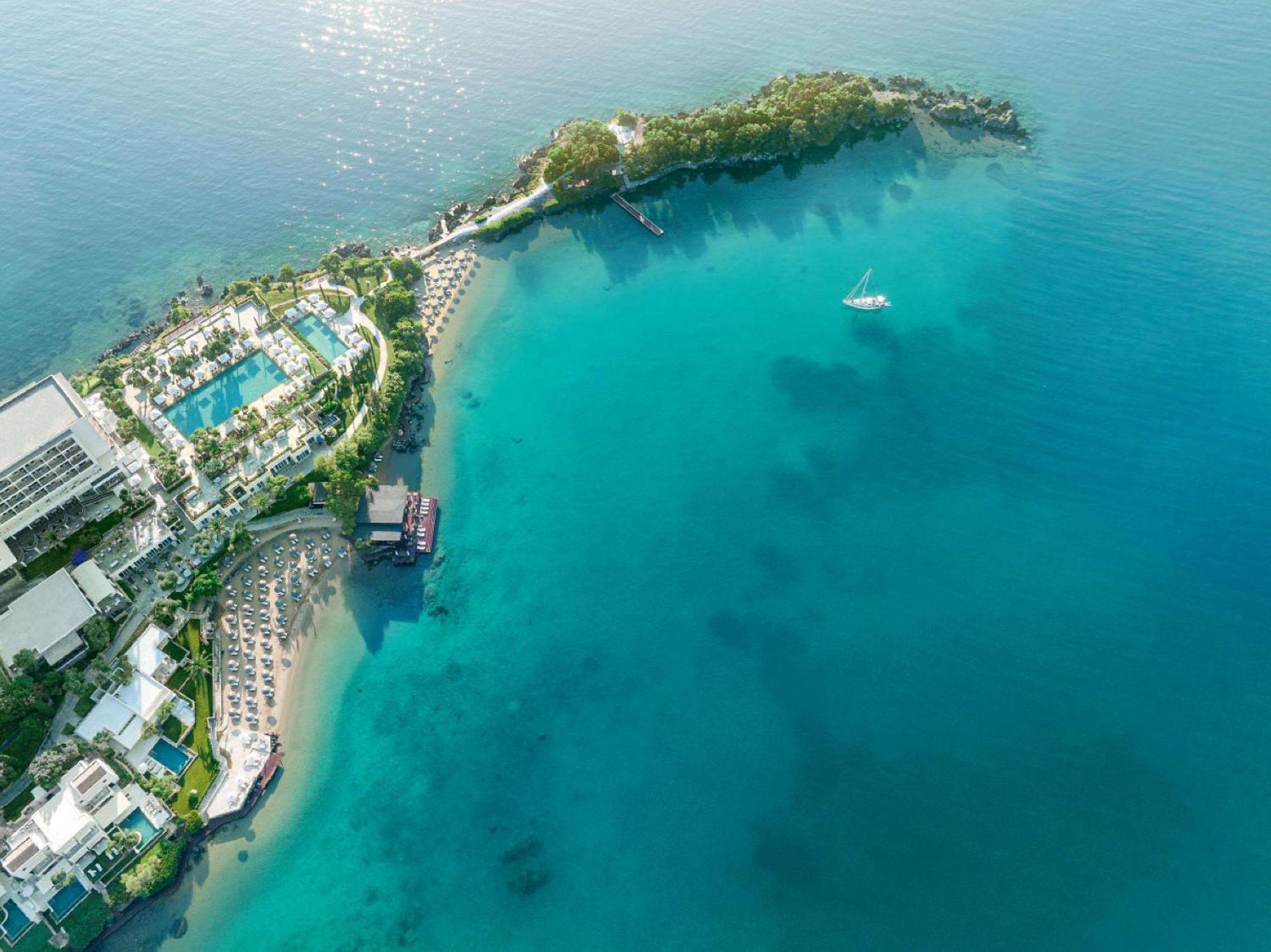 Corfu Imperial, Grecotel Beach Luxe Resort Limni  Exterior foto